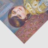 Pierre-Auguste Renoir - Kind mit Katze Seidenpapier (Ausschnitt)