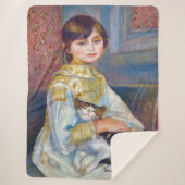 Pierre-Auguste Renoir - Kind mit Katze Sherpadecke (Vorderseite)
