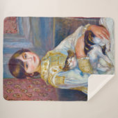 Pierre-Auguste Renoir - Kind mit Katze Sherpadecke (Vorderseite (Horizontal))
