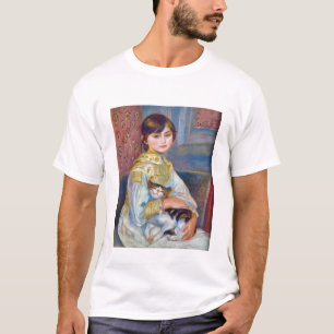 Pierre-Auguste Renoir - Kind mit Katze T-Shirt