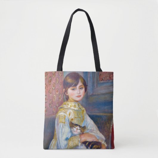 Pierre-Auguste Renoir - Kind mit Katze Tasche (Vorderseite)