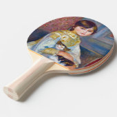 Pierre-Auguste Renoir - Kind mit Katze Tischtennis Schläger (Vorderseite)