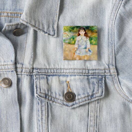 Pierre-Auguste Renoir - Kind mit Peitsche Button (Beispiel)