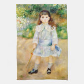 Pierre-Auguste Renoir - Kind mit Peitsche Geschirrtuch (Vertikal)