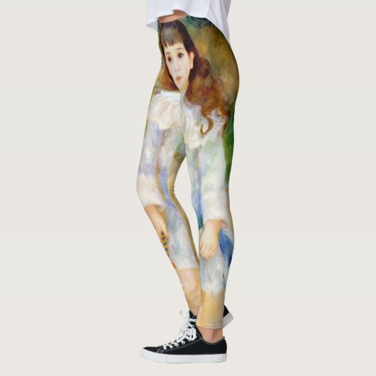 Pierre-Auguste Renoir - Kind mit Peitsche Leggings (Links)