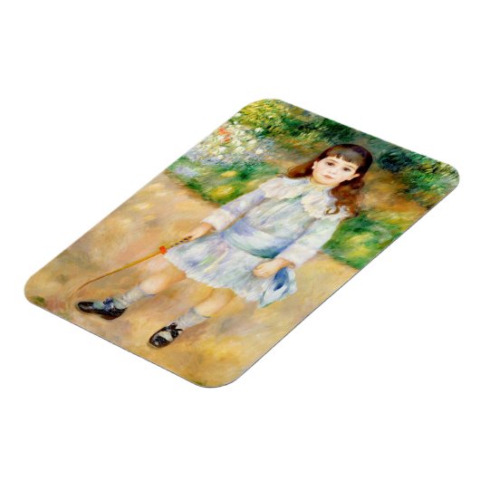 Pierre-Auguste Renoir - Kind mit Peitsche Magnet (Linke Seite)