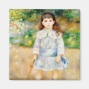Pierre-Auguste Renoir - Kind mit Peitsche Magnet