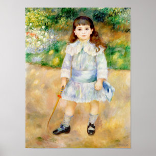 Pierre-Auguste Renoir - Kind mit Peitsche Poster