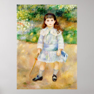 Pierre-Auguste Renoir - Kind mit Peitsche Poster
