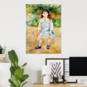 Pierre-Auguste Renoir - Kind mit Peitsche Poster (Heimbüro)
