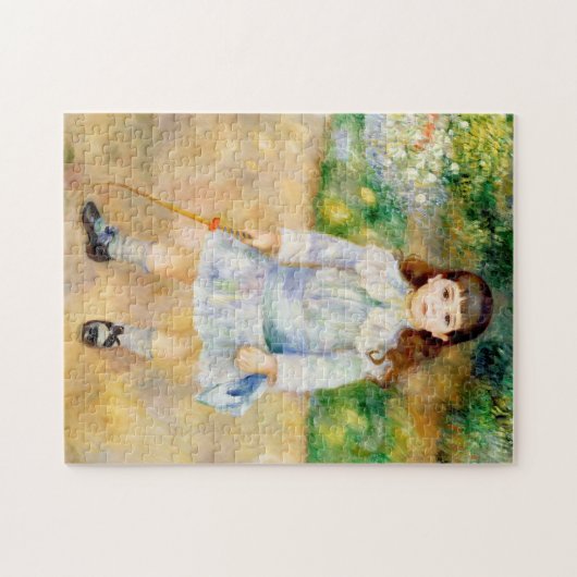 Pierre-Auguste Renoir - Kind mit Peitsche Puzzle (Horizontal)