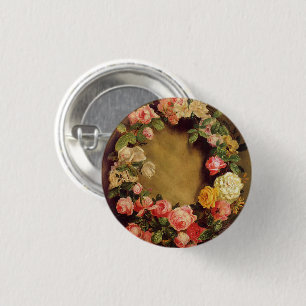 Pierre-Auguste Renoir - Krone der Rose Button