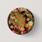 Pierre-Auguste Renoir - Krone der Rose Button (Vorderseite)