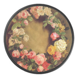 Pierre-Auguste Renoir - Krone der Rose Eishockey Puck