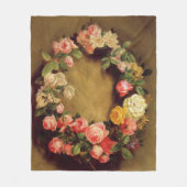 Pierre-Auguste Renoir - Krone der Rose Fleecedecke (Vorderseite)