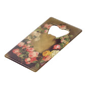 Pierre-Auguste Renoir - Krone der Rose Geldbeutel Flaschenöffner (Rückseite Schrägansicht)