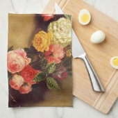 Pierre-Auguste Renoir - Krone der Rose Geschirrtuch (Viertel Falte)