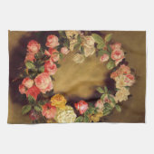 Pierre-Auguste Renoir - Krone der Rose Geschirrtuch (Horizontal)