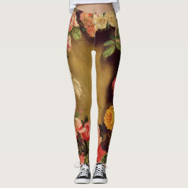 Pierre-Auguste Renoir - Krone der Rose Leggings