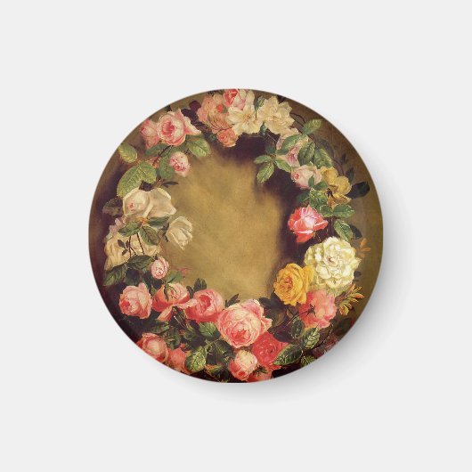 Pierre-Auguste Renoir - Krone der Rose Magnet (Vorne)