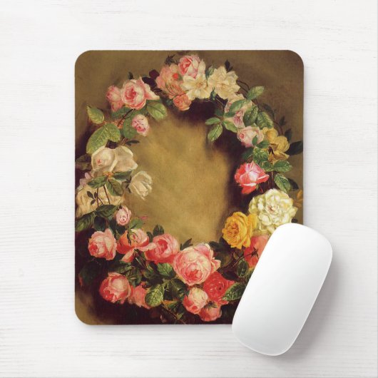 Pierre-Auguste Renoir - Krone der Rose Mousepad (Mit Mouse)