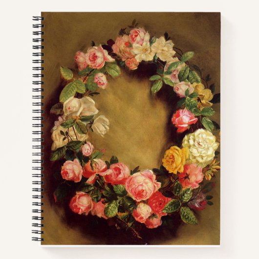 Pierre-Auguste Renoir - Krone der Rose Notizblock (Vorderseite)