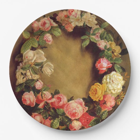 Pierre-Auguste Renoir - Krone der Rose Pappteller (Vorderseite)