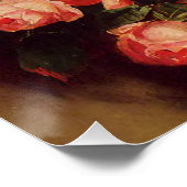 Pierre-Auguste Renoir - Krone der Rose Poster (Ecke)