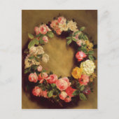 Pierre-Auguste Renoir - Krone der Rose Postkarte (Vorderseite)