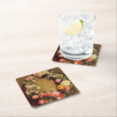 Pierre-Auguste Renoir - Krone der Rose Rechteckiger Pappuntersetzer (Vor Ort)