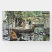 Pierre-Auguste Renoir - La Grenouillere Banner (Horizontal)