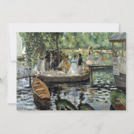 Pierre-Auguste Renoir - La Grenouillere Einladung