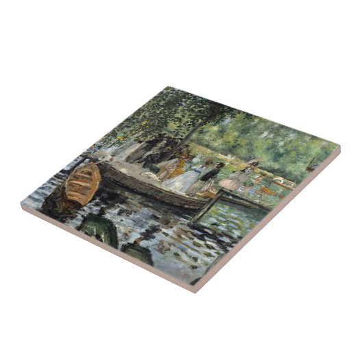 Pierre-Auguste Renoir - La Grenouillere Fliese (Seite)