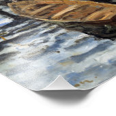 Pierre-Auguste Renoir - La Grenouillere Fotodruck (Ecke)