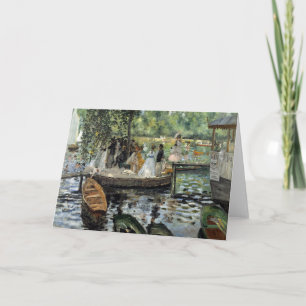 Pierre-Auguste Renoir - La Grenouillere Karte