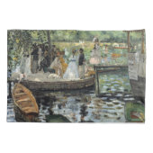 Pierre-Auguste Renoir - La Grenouillere Kissenbezug (Rückseite)