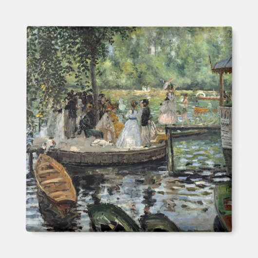 Pierre-Auguste Renoir - La Grenouillere Magnet (Vorne)