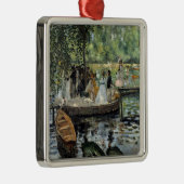 Pierre-Auguste Renoir - La Grenouillere Ornament Aus Metall (Rechts)