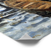 Pierre-Auguste Renoir - La Grenouillere Poster (Ecke)