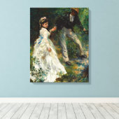 Pierre-Auguste Renoir - La Promenade Leinwanddruck (Insitu (Holzboden))