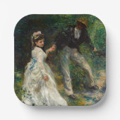Pierre-Auguste Renoir - La Promenade Pappteller (Vorderseite)