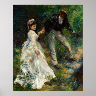 Pierre-Auguste Renoir - La Promenade Poster
