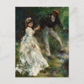Pierre-Auguste Renoir - La Promenade Postkarte (Vorderseite)