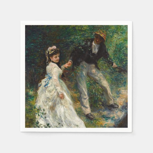 Pierre-Auguste Renoir - La Promenade Serviette (Vorderseite)