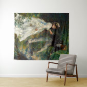 Pierre-Auguste Renoir - La Promenade Wandteppich (Beispiel (Horizontal))