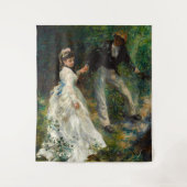 Pierre-Auguste Renoir - La Promenade Wandteppich (Vorderseite)