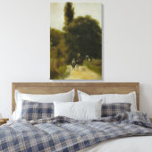 Pierre Auguste Renoir Landschaft mit zwei Figuren Leinwanddruck (Insitu (Schlafzimmer))