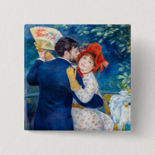 Pierre-Auguste Renoir - Landtanz Button