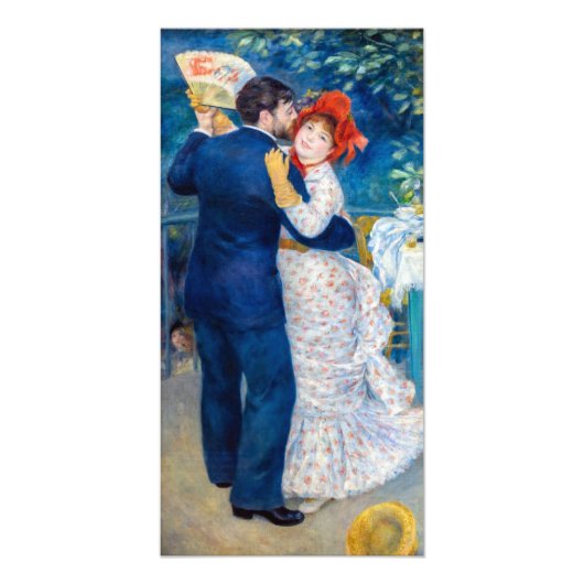Pierre-Auguste Renoir - Landtanz Fotodruck (Vorne)