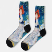 Pierre-Auguste Renoir - Landtanz Socken (Linkes Detail)